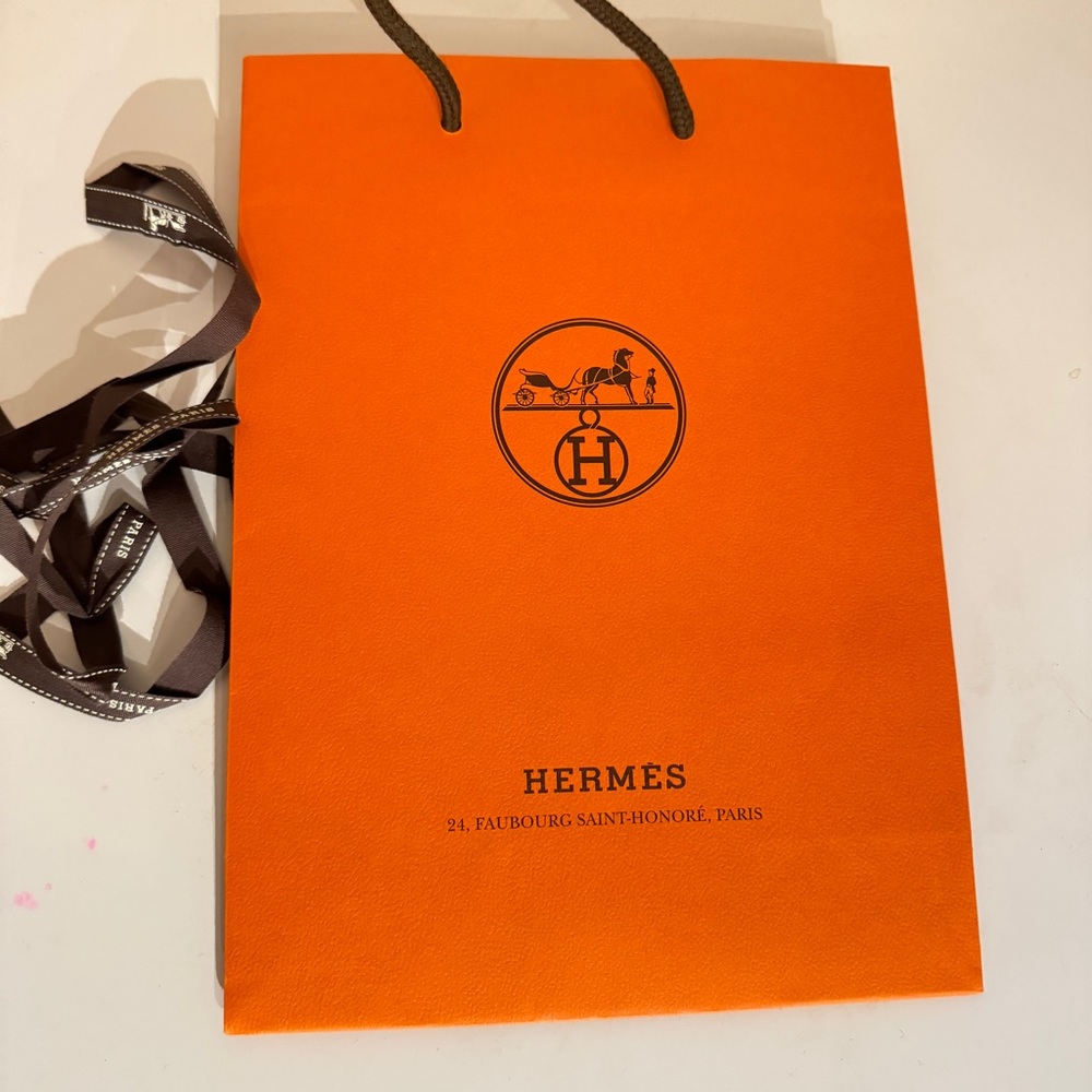 Hermes gift bag